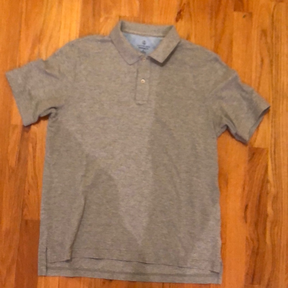Grey polo shirt